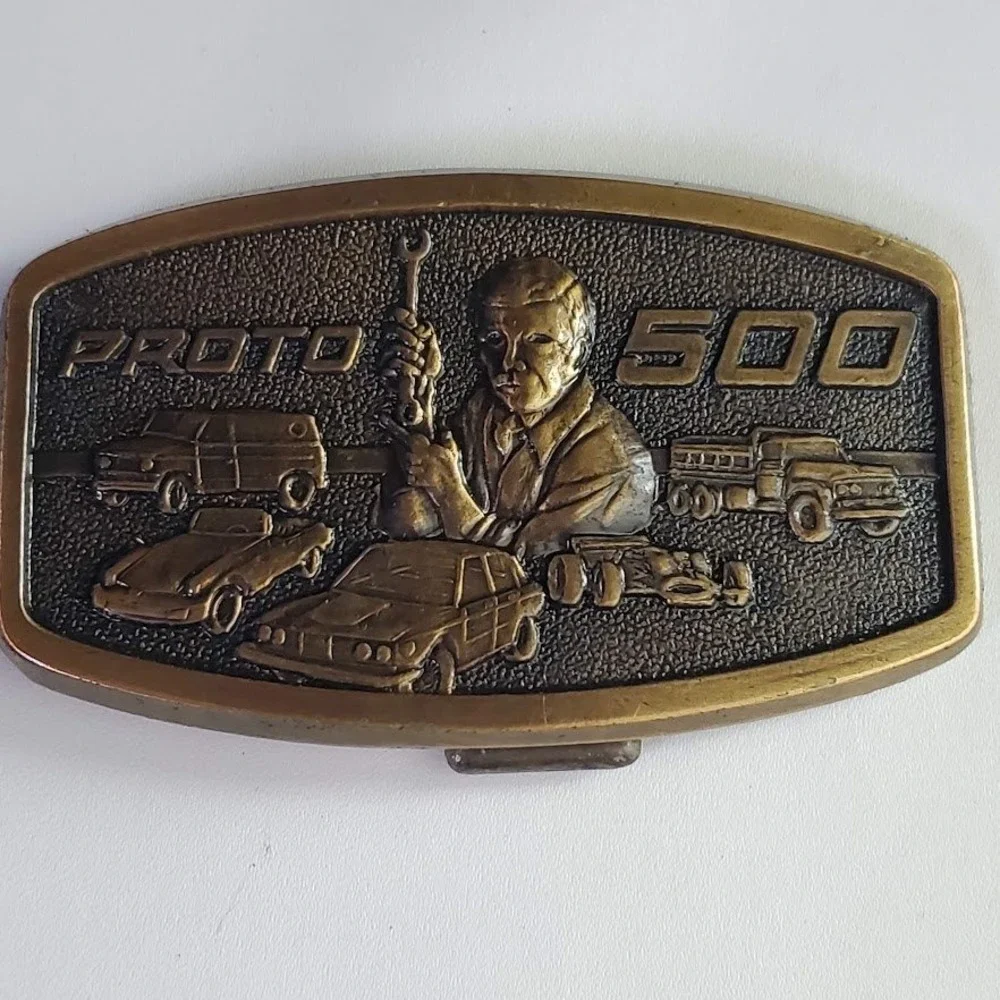 Proto 500 Limited Edition Commemorative Belt Buckle Professional Mechanic Brass